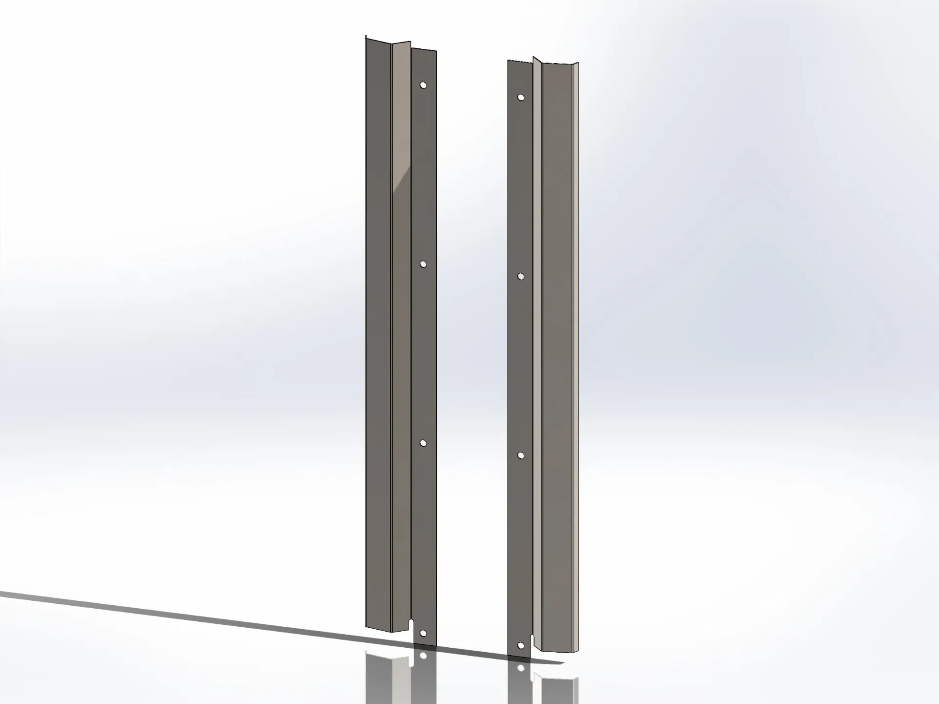 Kenworth K100 Grill Crown Sides