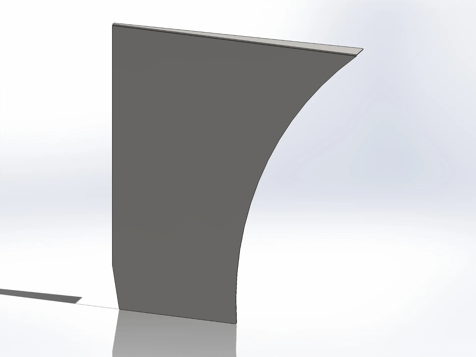 Peterbilt 379 Long Hood Lower Hood Extension Panels