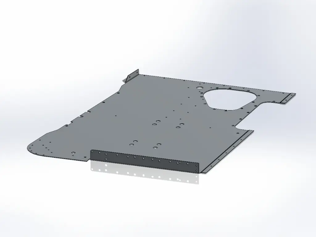 Peterbilt Cab Bottom Floor Panels