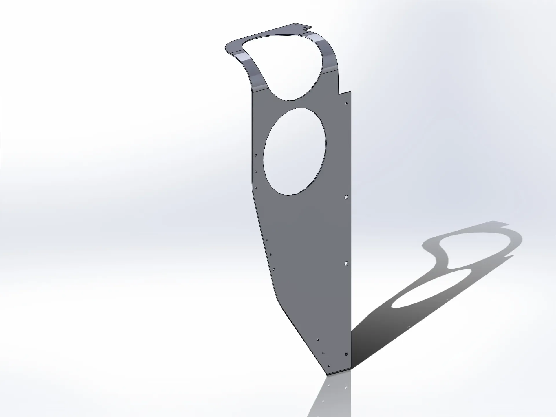 [SLI003296] Kenworth Cab Air Cleaner Intake Panels - Type 3 (Drivers Side)