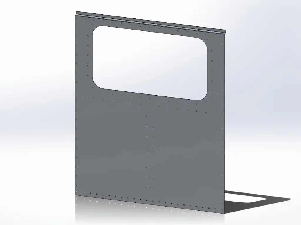 Peterbilt Old Style 379 Sleeper Panels - Back