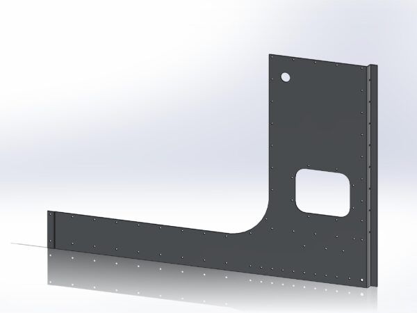 Peterbilt Cab Cowl / Air Cleaner Panels - Image 6