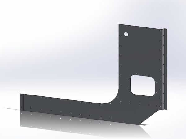 Peterbilt Cab Cowl / Air Cleaner Panels - Image 14