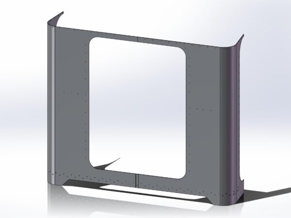 Peterbilt Cab Back Corner Panels - Image 5