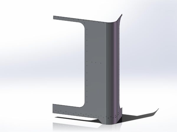 Peterbilt Cab Back Corner Panels - Image 7