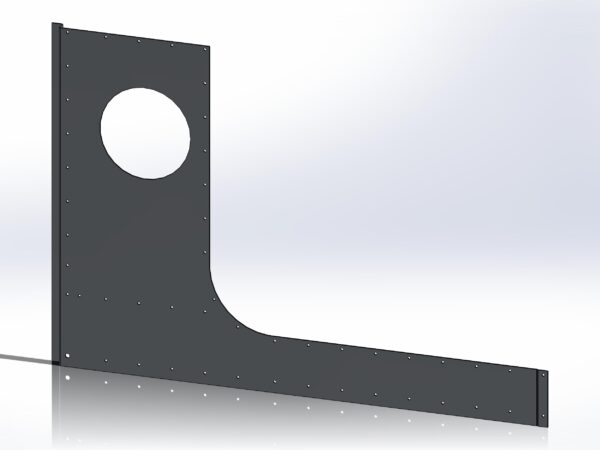 Peterbilt Cab Cowl / Air Cleaner Panels - Image 11