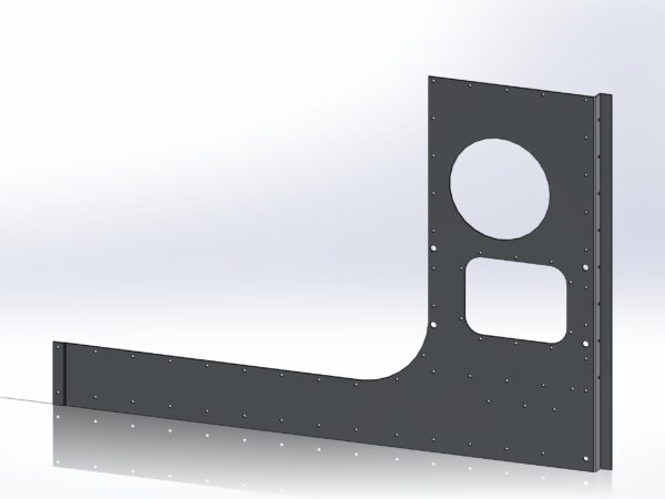 Peterbilt Cab Cowl / Air Cleaner Panels - Image 10