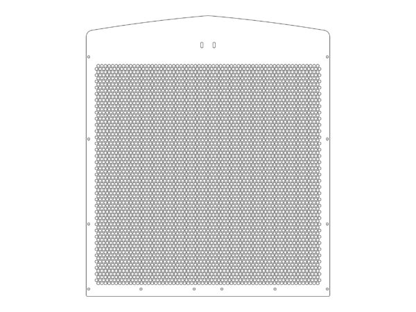 Kenworth W900L Complete Punched Grills - Image 2