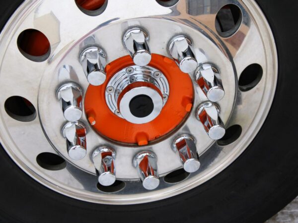 Chrome Plated Aluminum Hub Oil Replacement Cover - Image 2